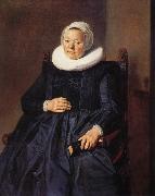 RIJCKHALS, Frans Portrait of a woman oil painting